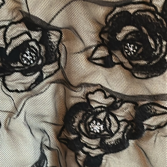 Joseph Ribkoff Rosette Zip Up Lightweight Jacket, Size 10 - Picture 12 of 13